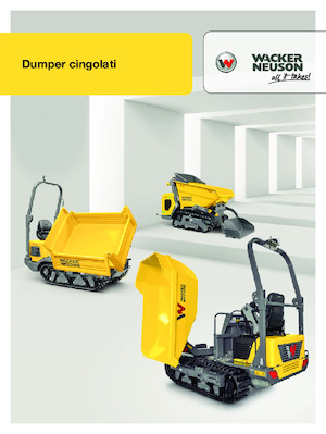 Dumpere Electrice pe Şenile Wacker Neuson DT10e