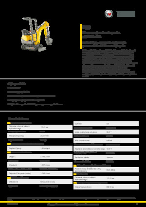 Excavatoare pe Șenile Electrice Wacker Neuson 803 dual power 