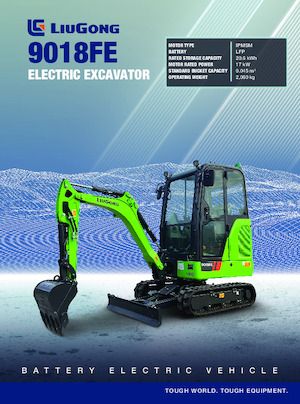 Excavatoare pe Șenile Electrice Liugong 9018FE