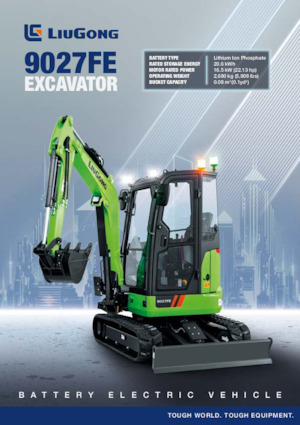 Excavatoare pe Șenile Electrice Liugong 9027FE