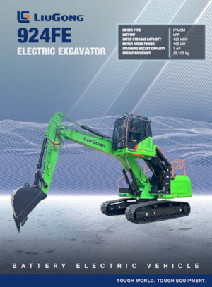 Excavatoare pe Șenile Electrice Liugong 924FE