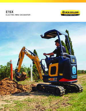 Excavatoare pe Șenile Electrice New Holland E15X