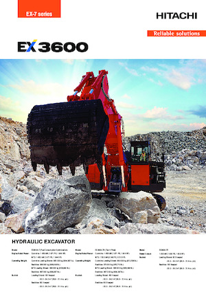 Excavatoare pe Șenile Electrice Hitachi EX3600-7E