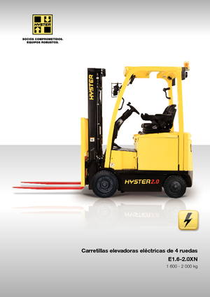 Stivuitoare frontale electrice Hyster E1.6XN