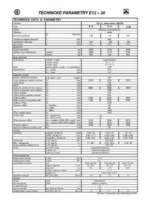 Stivuitoare frontale electrice Desta E 16 ac