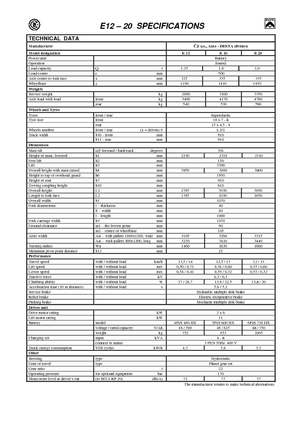 Stivuitoare frontale electrice Desta E 16 ac