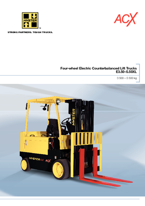 Stivuitoare frontale electrice Hyster E4.0XN