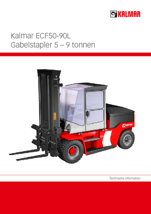 Stivuitoare frontale electrice Kalmar ECF90-6L