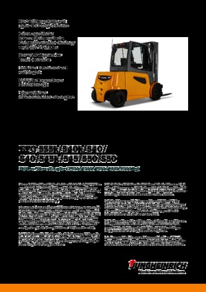 Stivuitoare frontale electrice Jungheinrich EFG S50
