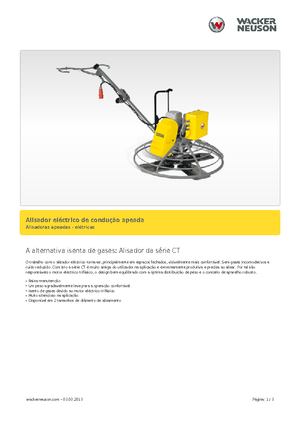 Șlefuitoare de beton Wacker Neuson CT 36-400 E