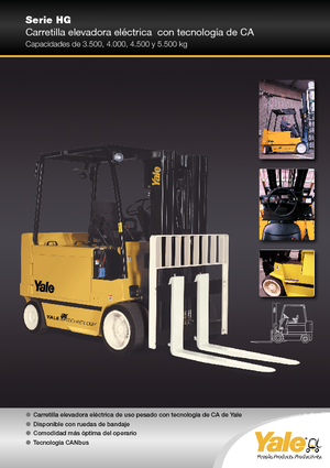 Stivuitoare frontale electrice Yale ERC 45 HG