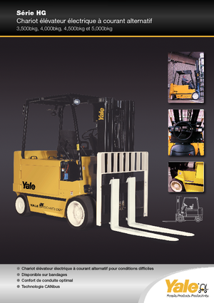 Stivuitoare frontale electrice Yale ERC 45 HG