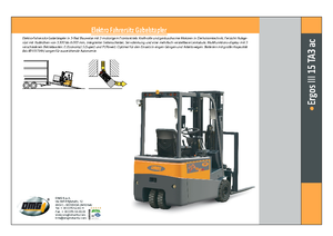 Stivuitoare frontale diesel OMG Ergos III 15 TA 3