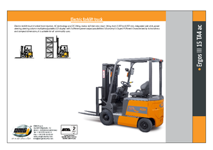 Stivuitoare frontale diesel OMG Ergos III 15 TA 4