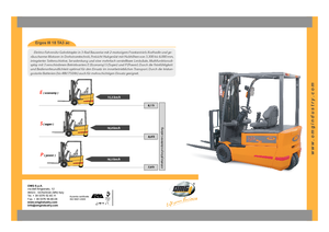 Stivuitoare frontale electrice OMG Ergos III 18 TA 3