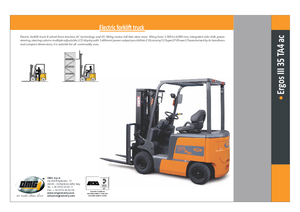 Stivuitoare frontale diesel OMG Ergos III 35 TA 4