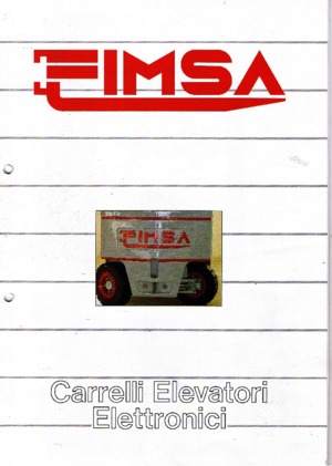 Stivuitoare frontale electrice Fimsa ET 4012