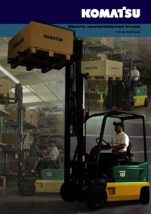 Stivuitoare frontale electrice Komatsu FB 15 M-2 R