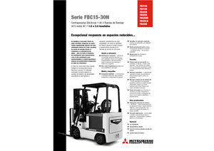 Stivuitoare frontale electrice Mitsubishi FBC 25 N