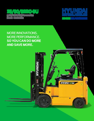 Stivuitoare frontale electrice Hyundai 32BC-9U