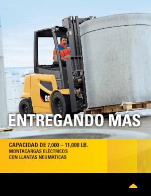 Stivuitoare frontale electrice Caterpillar 2EP10000