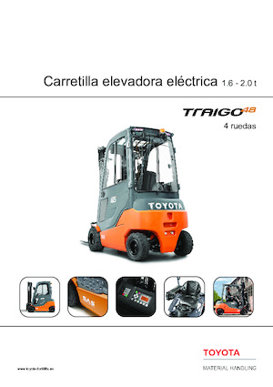 Stivuitoare frontale electrice Toyota 8 FBM 18T 