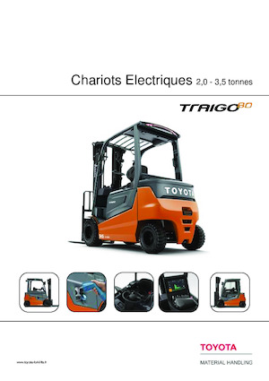 Stivuitoare frontale electrice Toyota 9 FBMK 25T 