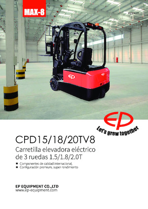 Stivuitoare frontale electrice EP CPD18TV8