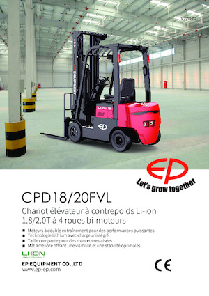 Stivuitoare frontale electrice EP CPD18FVL