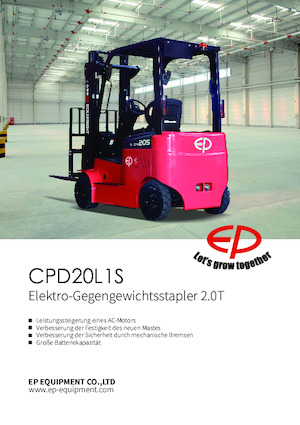 Stivuitoare frontale electrice EP CPD20L1S
