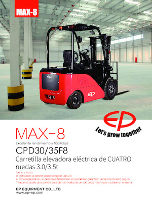 Stivuitoare frontale electrice EP CPD30F8