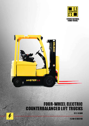 Stivuitoare frontale electrice Hyster E2.5XN MWB