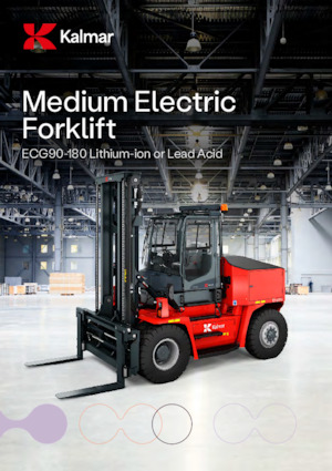 Stivuitoare frontale electrice Kalmar ECG160-6S 