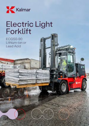 Stivuitoare frontale electrice Kalmar ECG80-11 