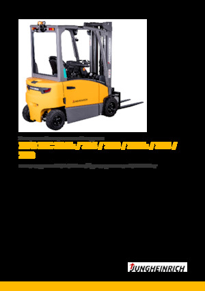 Stivuitoare frontale electrice Jungheinrich EFG MC 316 