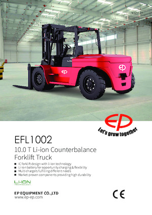 Stivuitoare frontale electrice EP EFL1002