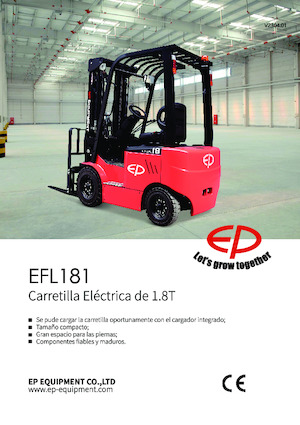 Stivuitoare frontale electrice EP EFL181