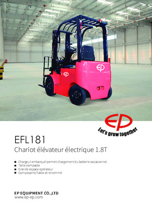 Stivuitoare frontale electrice EP EFL181