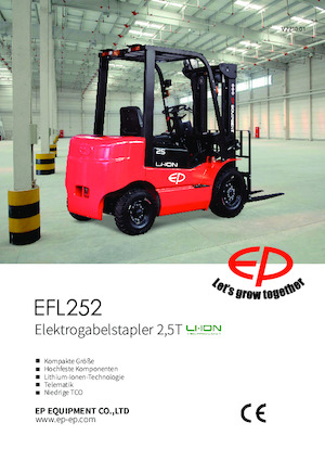 Stivuitoare frontale electrice EP EFL252