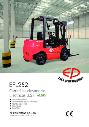 Stivuitoare frontale electrice EP EFL252