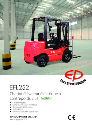 Stivuitoare frontale electrice EP EFL252