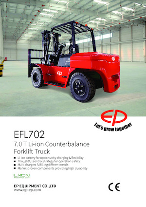 Stivuitoare frontale electrice EP EFL702