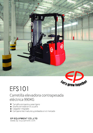 Stivuitoare frontale electrice EP EFS101