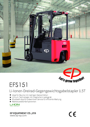 Stivuitoare frontale electrice EP EFS151