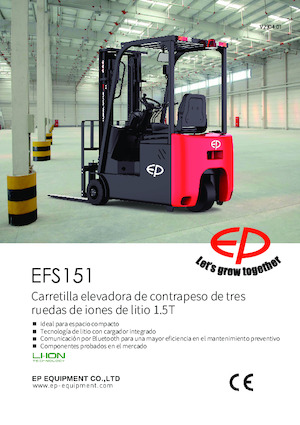 Stivuitoare frontale electrice EP EFS151