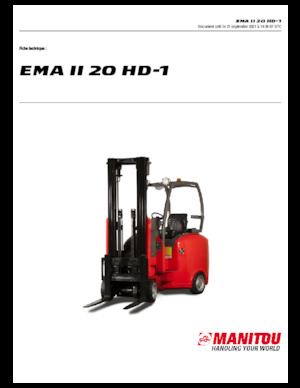 Stivuitoare frontale electrice Manitou EMA II 20 HD-1