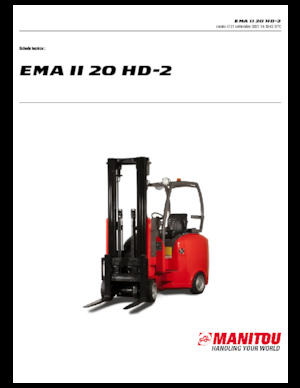 Stivuitoare frontale electrice Manitou EMA II 20 HD-2