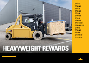 Stivuitoare frontale electrice Caterpillar EP80N