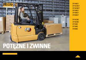 Stivuitoare frontale electrice Caterpillar EP100N