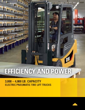 Stivuitoare frontale electrice Caterpillar EP3000
